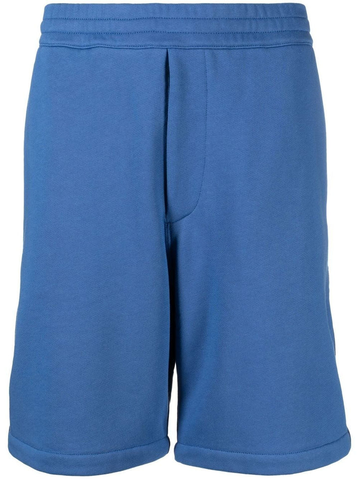 Alexander McQueen Shorts Blau