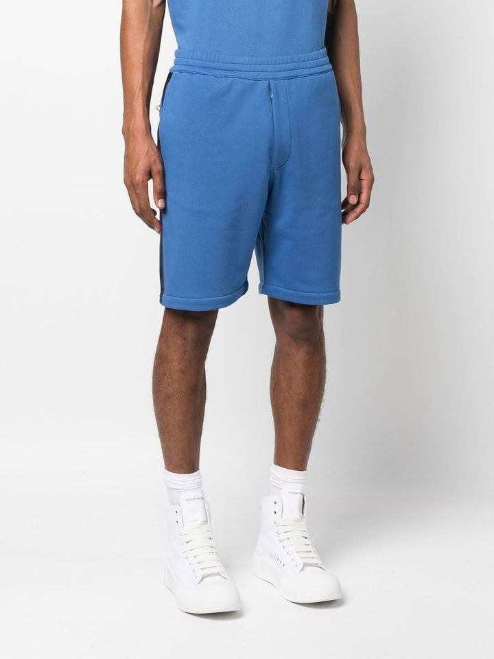 Alexander McQueen Shorts Blau