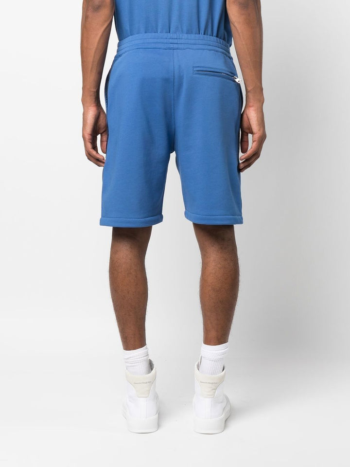 Alexander McQueen Shorts Blau