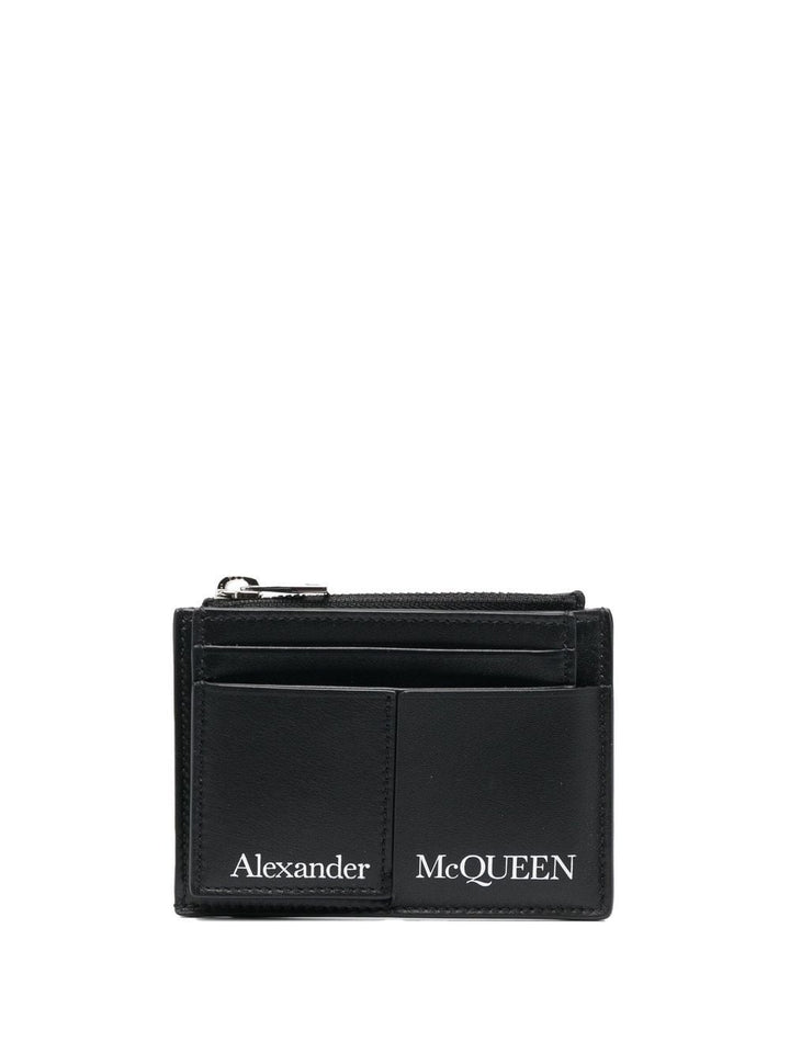Alexander McQueen Geldbörsen Schwarz