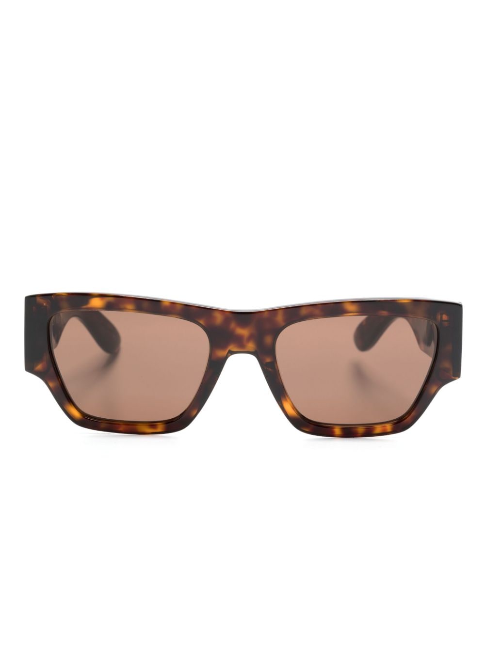Alexander McQueen Sonnenbrille Braun