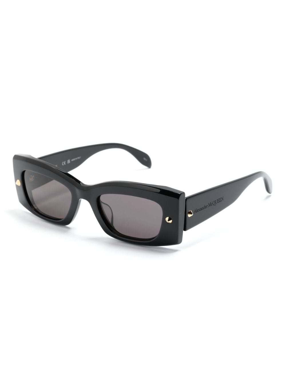 Alexander McQueen Sonnenbrille Schwarz