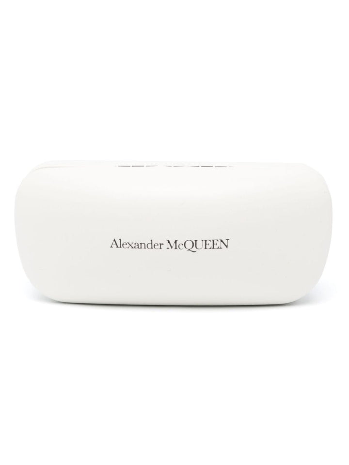 Alexander McQueen Sonnenbrille Schwarz