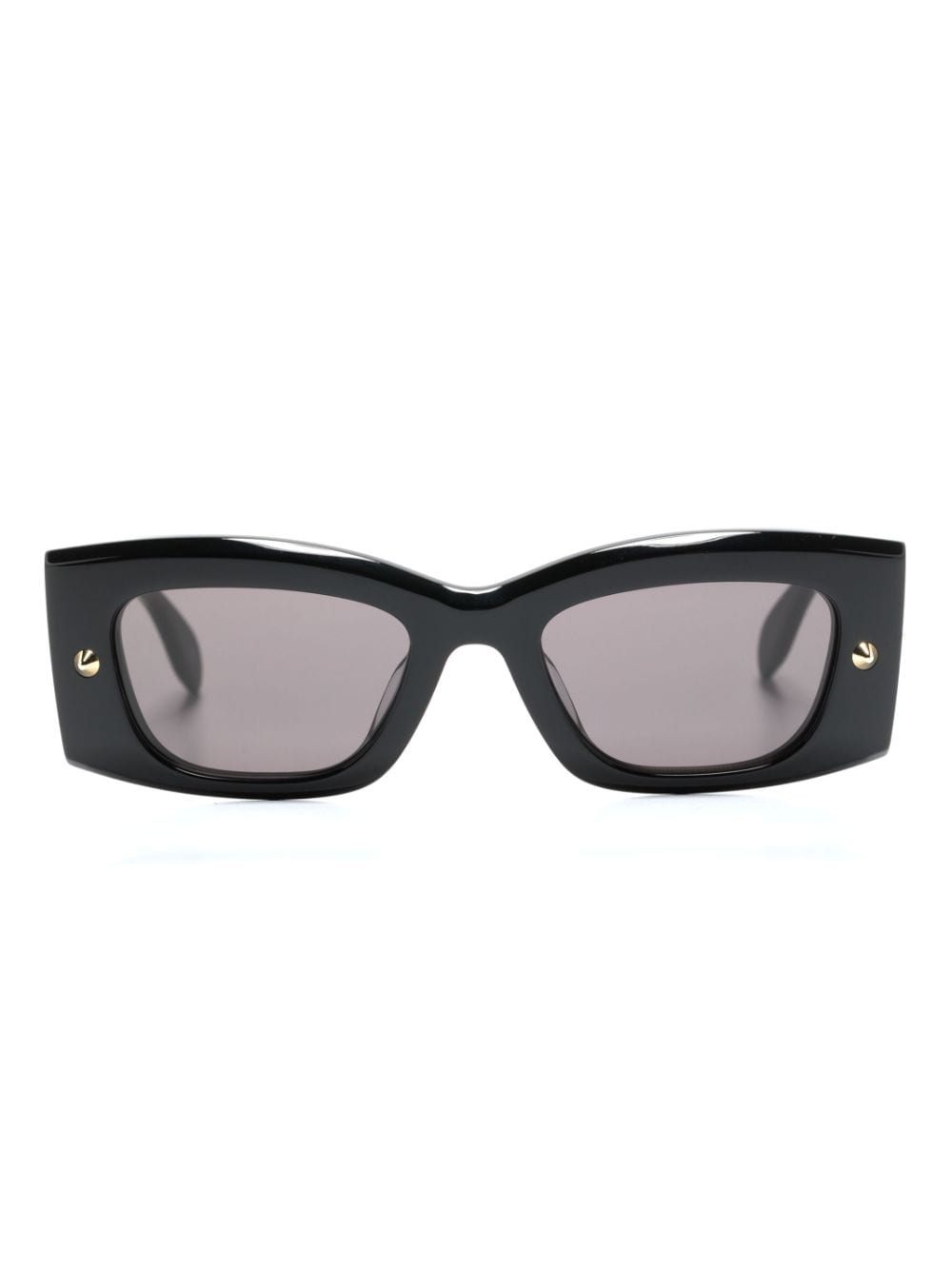 Alexander McQueen Sonnenbrille Schwarz