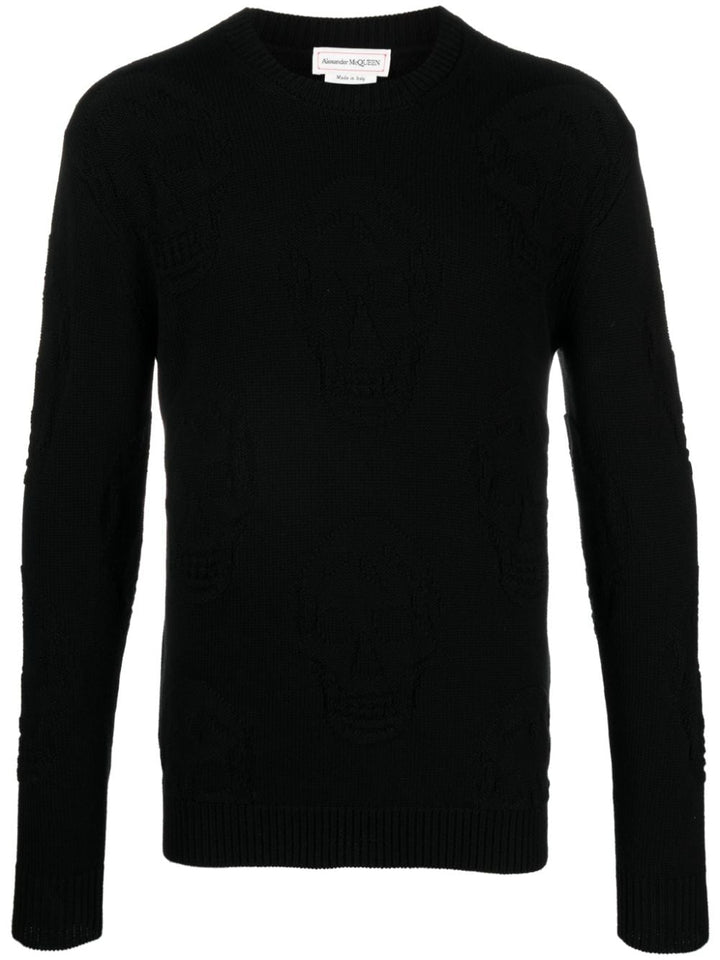 Alexander McQueen Pullover Schwarz
