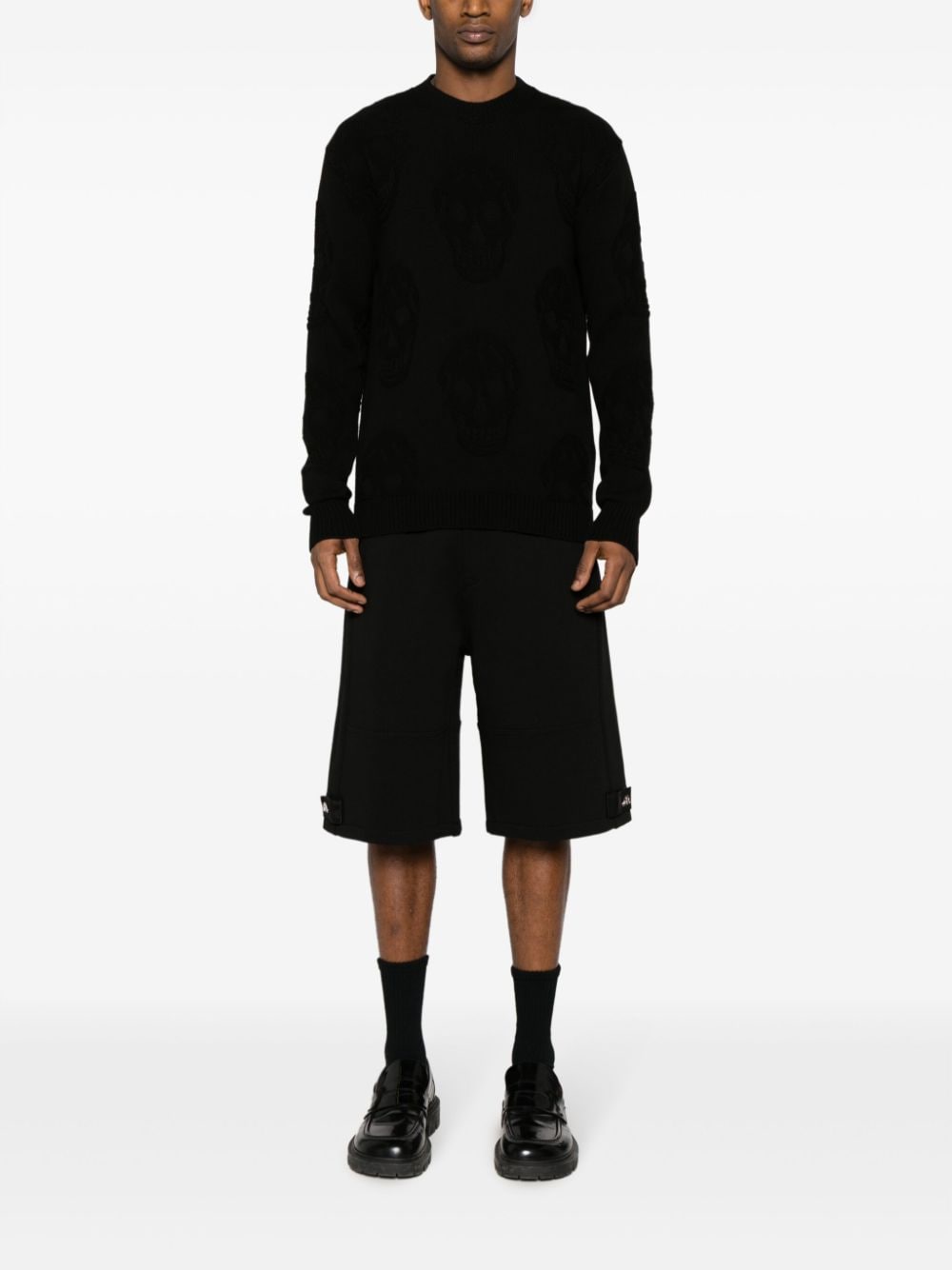 Alexander McQueen Pullover Schwarz