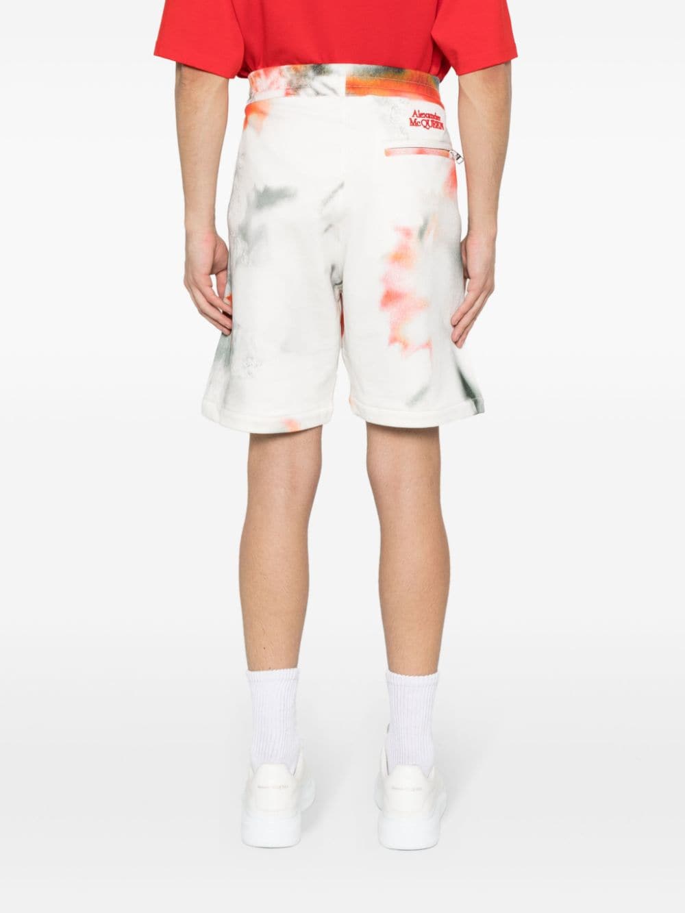 Alexander McQueen Shorts Weiß