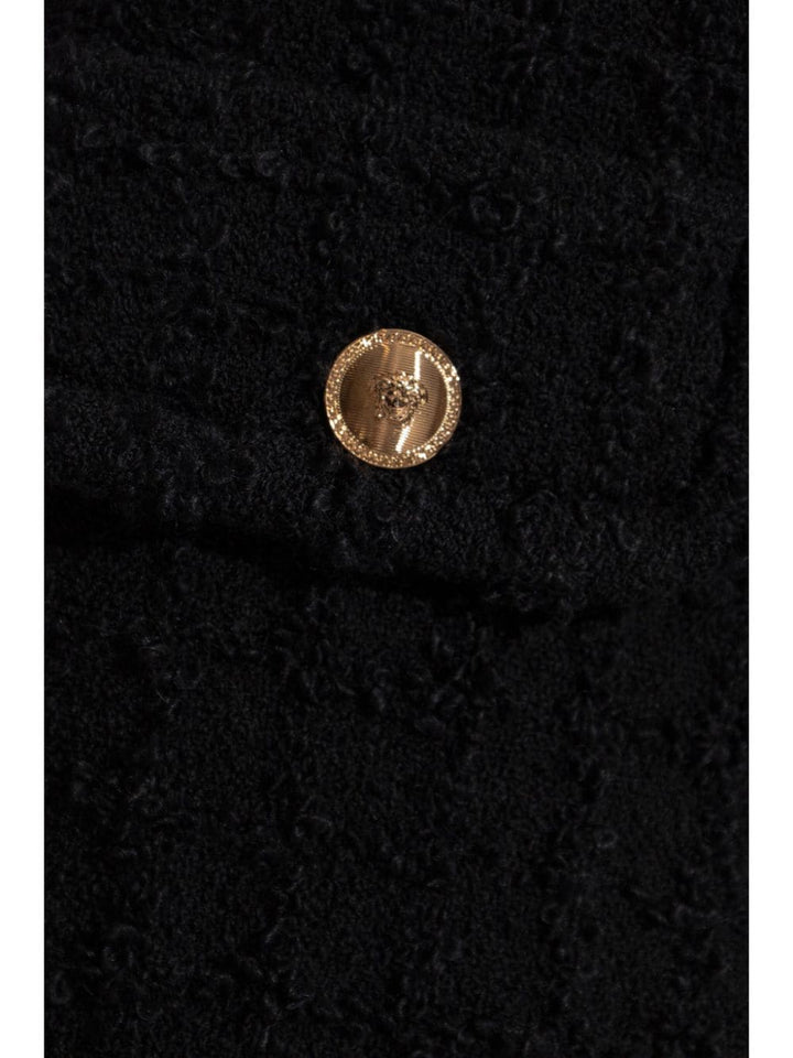 Short trousers 40 Versace Shorts Black Brand