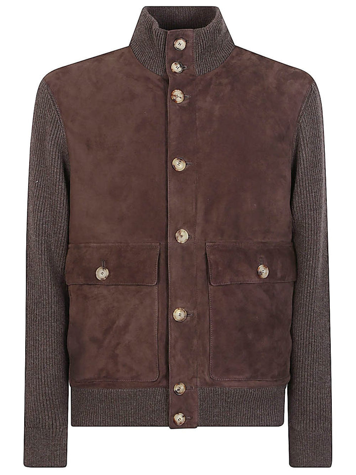 Jackets Brunello Cucinelli Coats Brown Brand