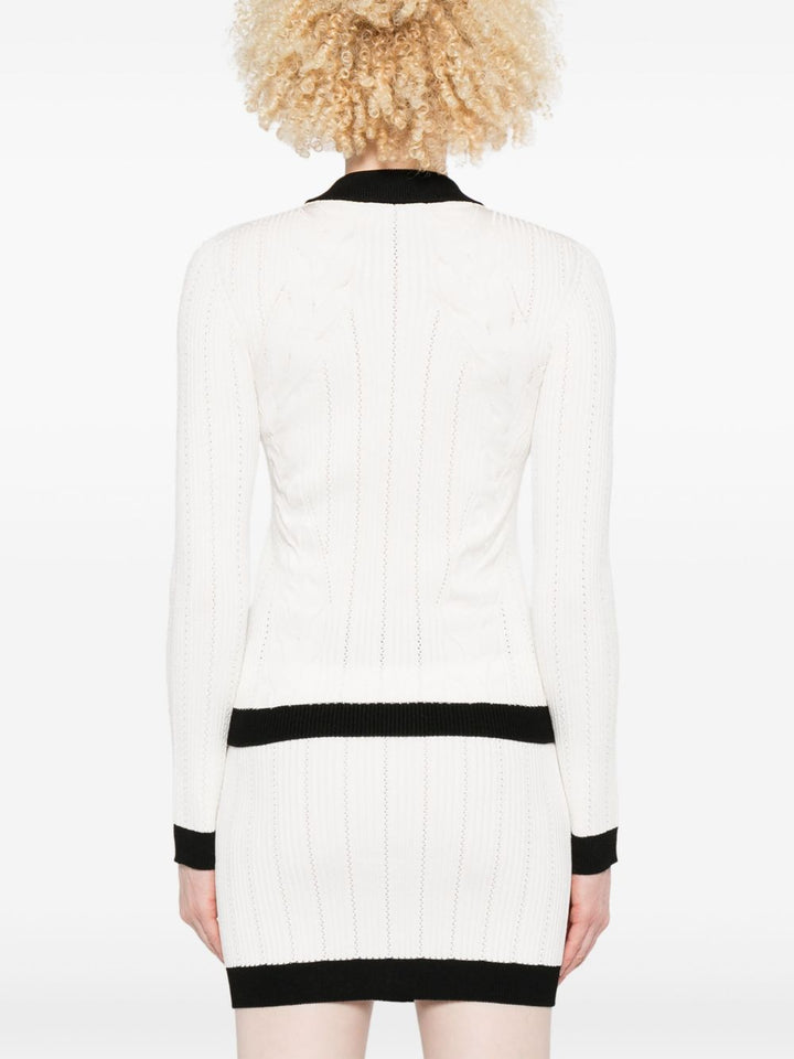Balmain Sweaters White