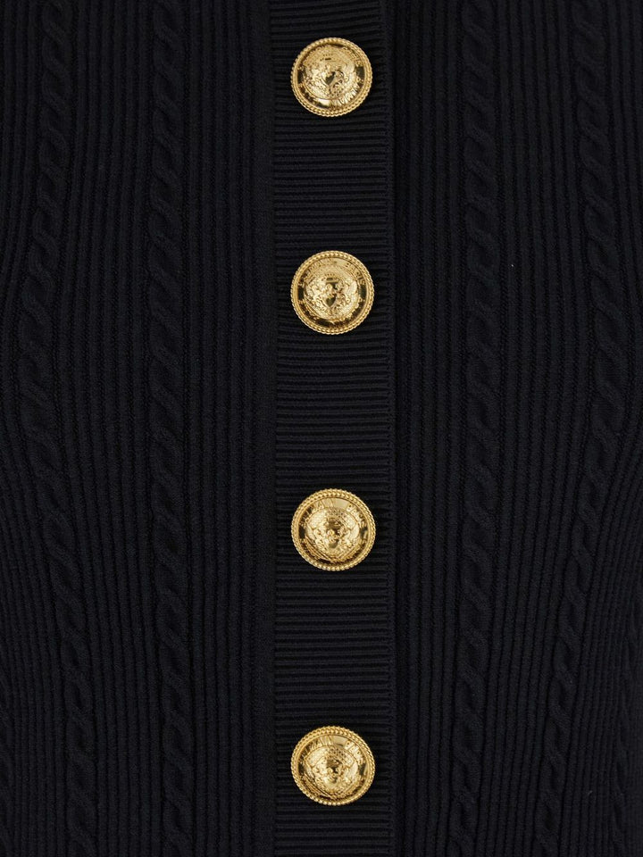 Balmain Sweaters Black