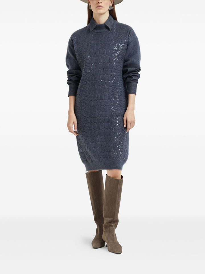 Brunello Cucinelli Dresses Blue