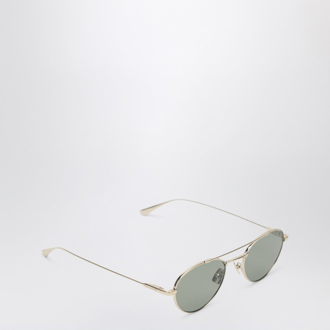 Saint Laurent SL 97 gold/green sunglasses