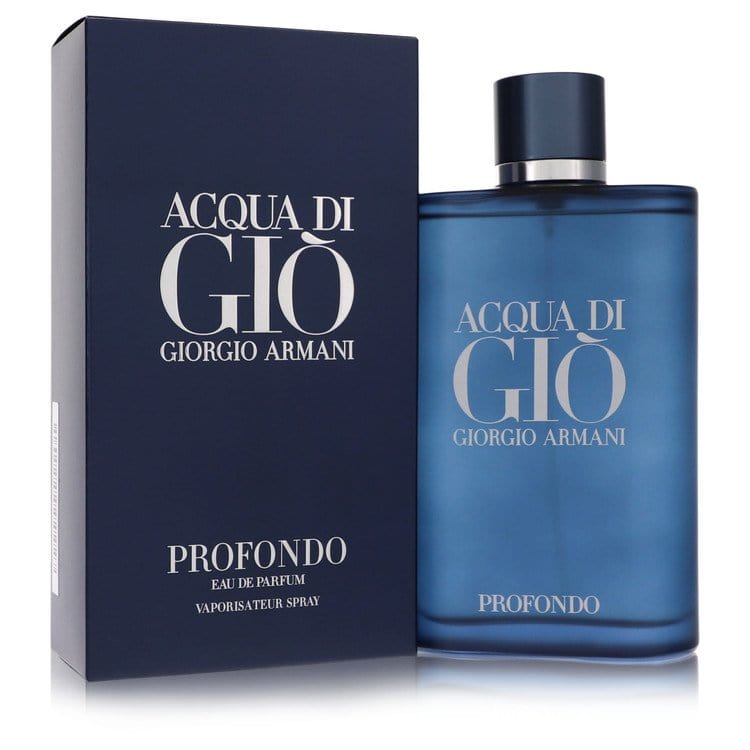 Perfume & Cologne 200 ml Eau De Parfum Spray Acqua Di Gio Profondo Eau De Parfum Spray By Giorgio Armani Brand