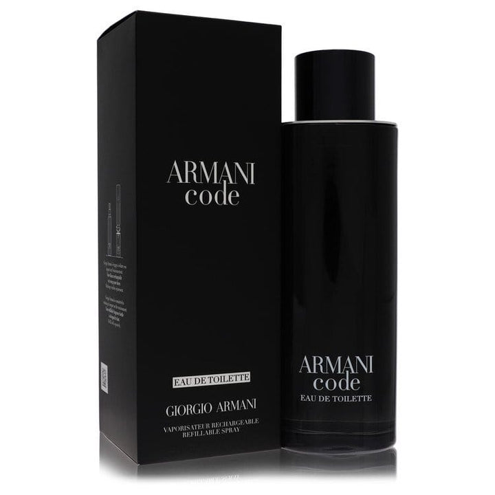 Perfume & Cologne 200 ml Eau De Toilette Spray Refillable Armani Code Eau De Toilette Spray Refillable By Giorgio Armani Brand