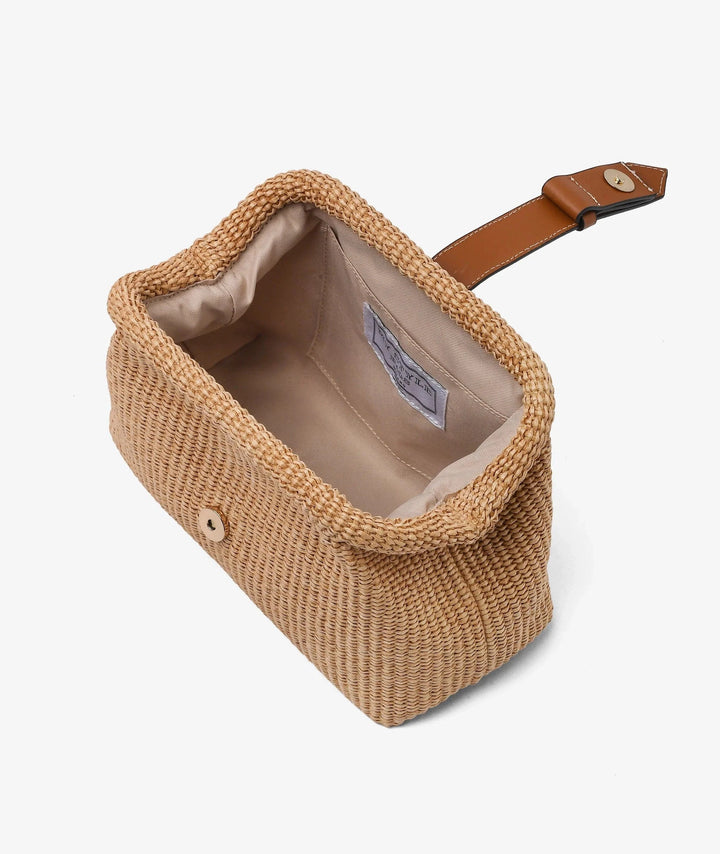 My Style Bags Handbags My Style Bags Francy Handbag - Straw My Style Bags Personalised Francy Handbag - Straw Brand