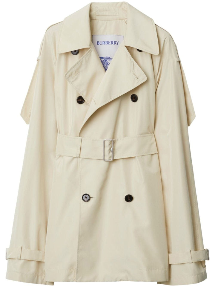 Burberry Jackets 4 Burberry Light Silk Jackets Burberry Light Silk Jackets beige trench coat with belted waist and notched lapels. Brand