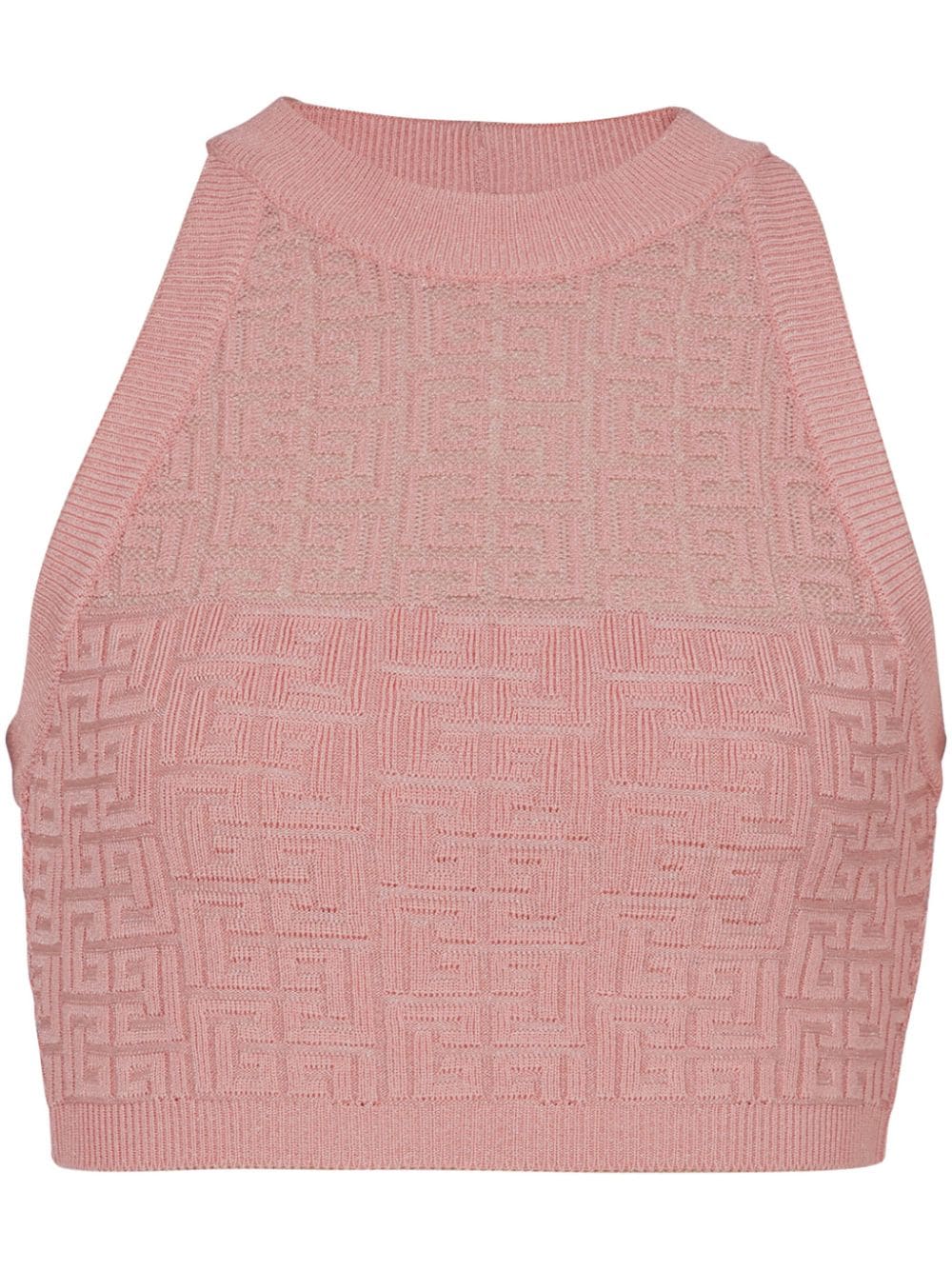 Balmain Topwear 40 Balmain Knit Top Balmain Pink Knit Top Brand