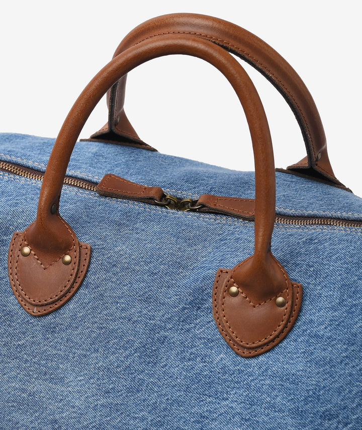 My Style Bags Travel Bags My Style Bags Harvard Safari Light Blue Ranch Candiani - Duffel Travel Bag My Style Bags Personilised Harvard Duffel Bag - Candiani Light Denim Brand
