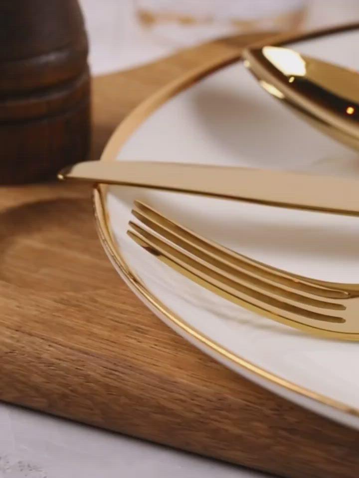 Harriett Gold Besteckset 24tlg