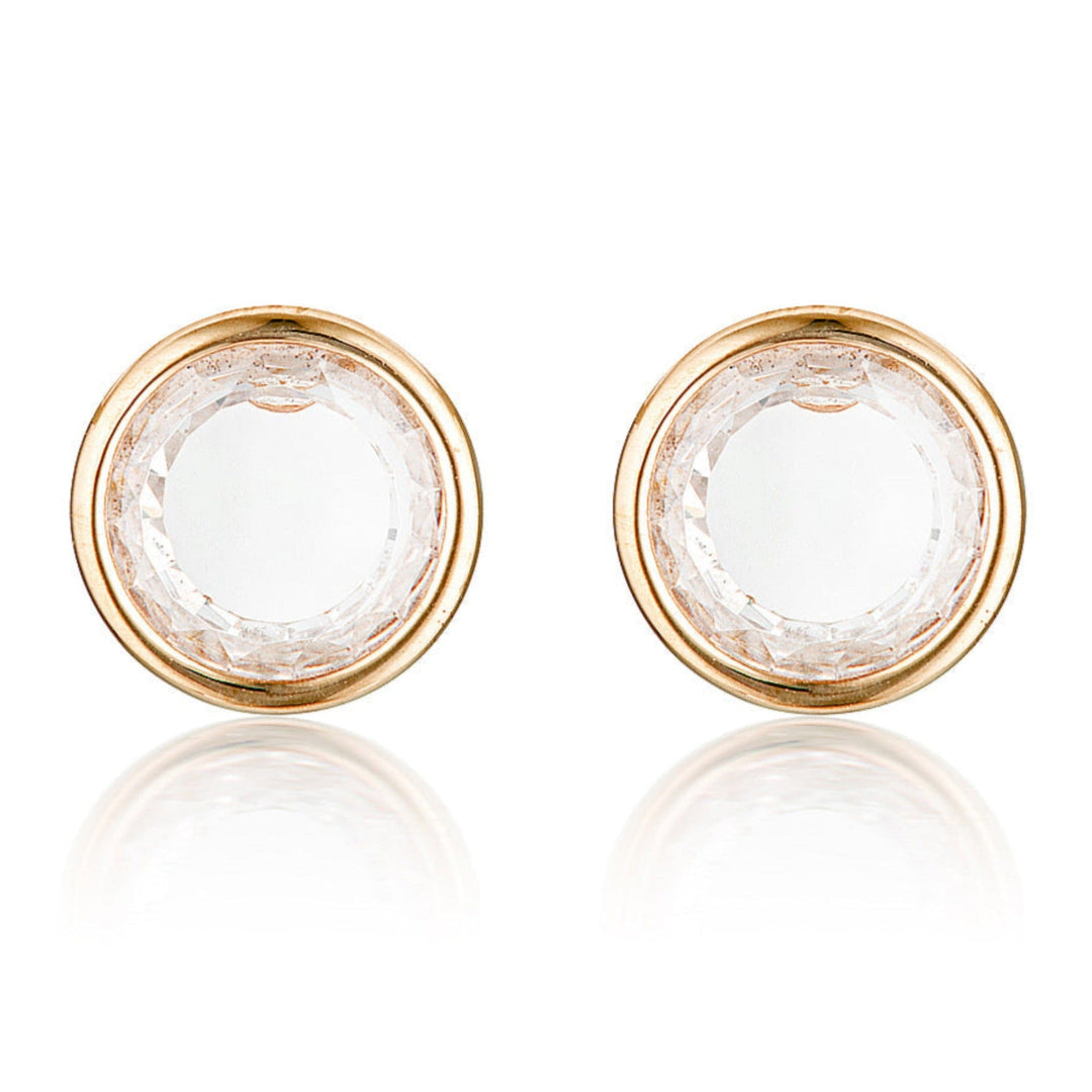 Georgini Earring Georgini Noel Nights Sliced Stone Earrings Rose Gold Brand