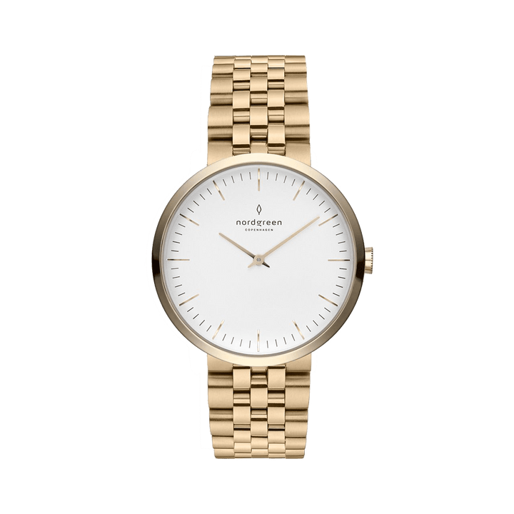 Nordgreen Watch Nordgreen Infinity 32mm Women's Gold Dress Watch Brand