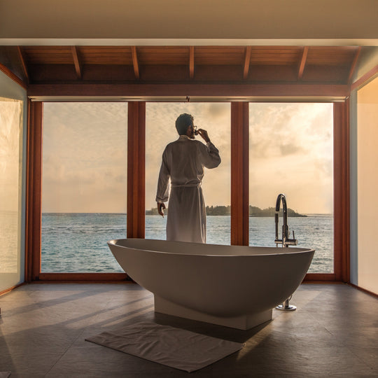 Schaffen Sie mit italienischen Badeprodukten ein Spa-ähnliches Erlebnis zu Hause