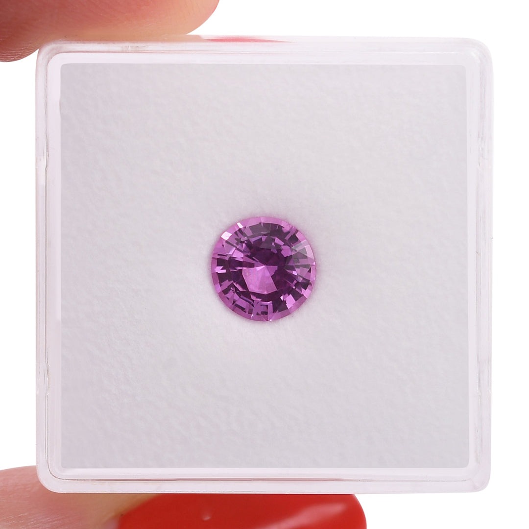 1.19 Carat Pink MADAGASCAR Round Sapphire