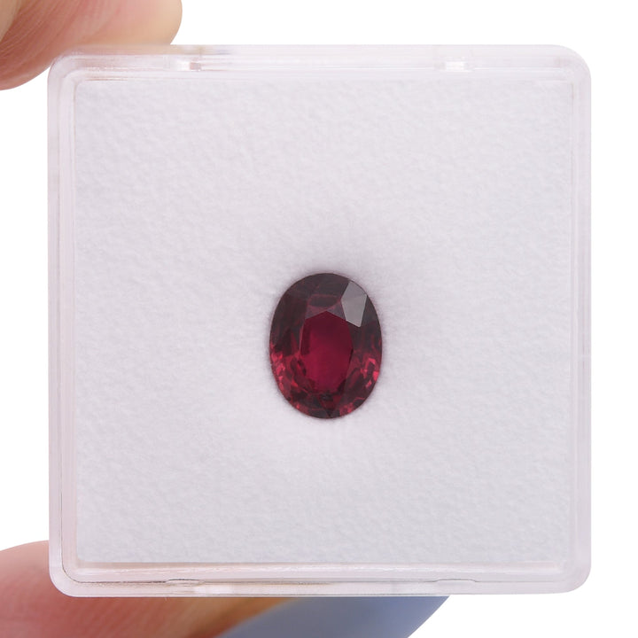 1.42 Carat Red MOZAMBIQUE Oval Ruby