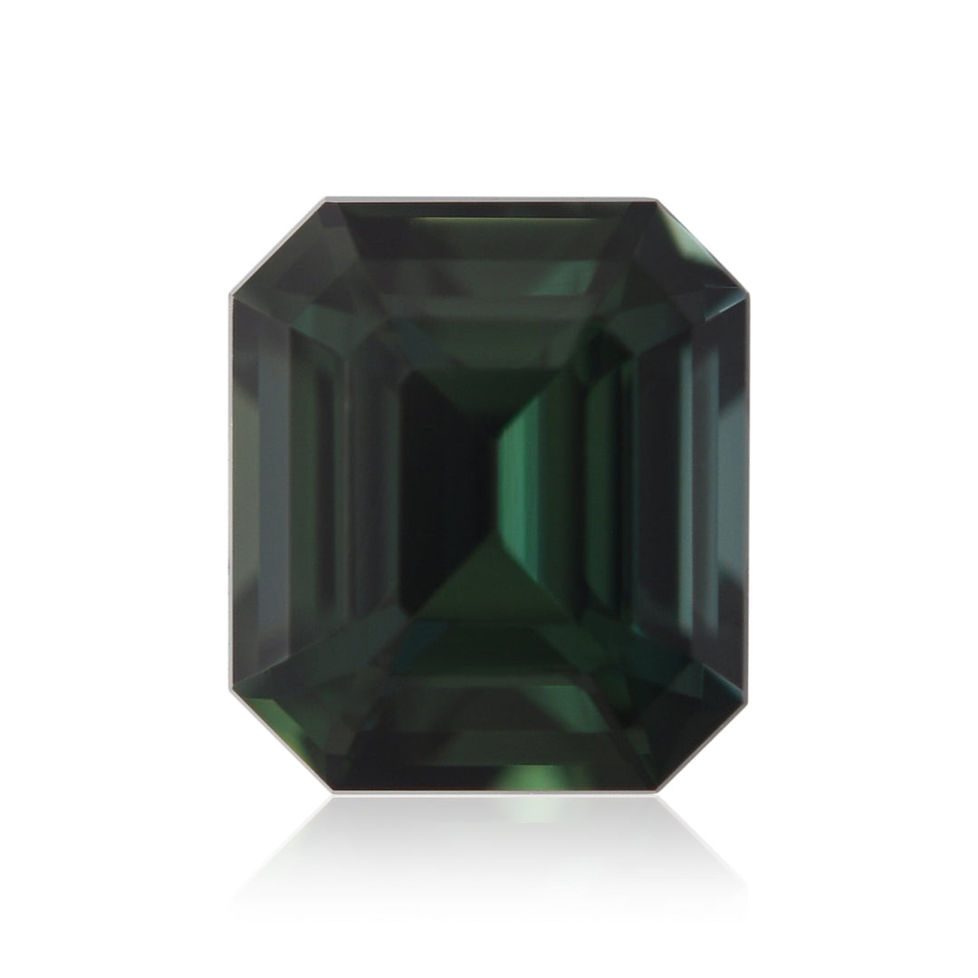 1.58 Carat Green MADAGASCAR Emerald Sapphire