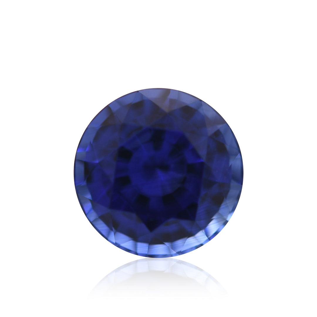 1.95 Carat Blue SRI LANKAN Round Sapphire