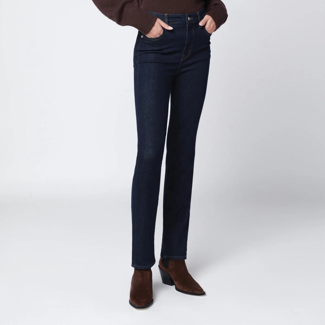 Frame - Dark blue straight jeans The Pencil