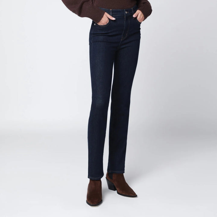 Frame - Dark blue straight jeans The Pencil