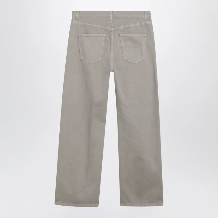 The Row - Finbar cotton jeans in smoke grey