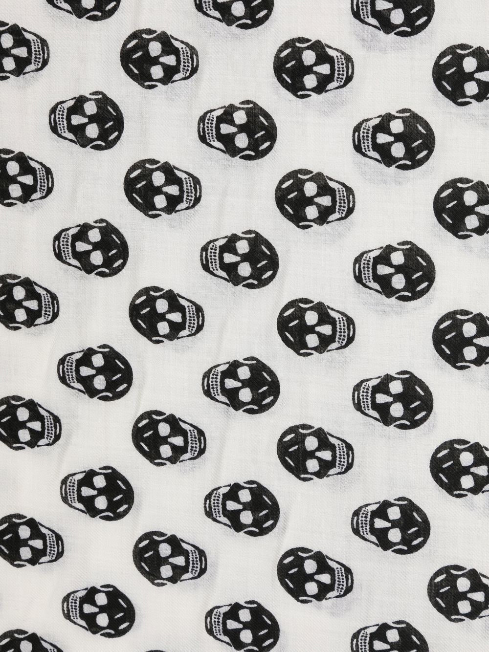 Alexander McQueen Schals Weiß