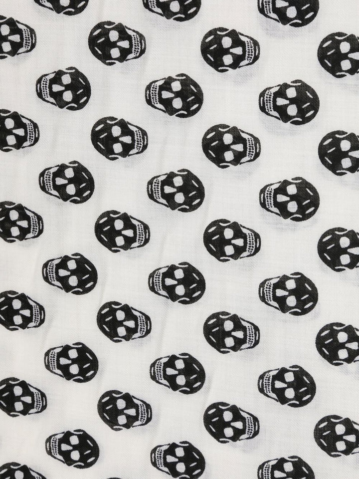 Alexander McQueen Schals Weiß