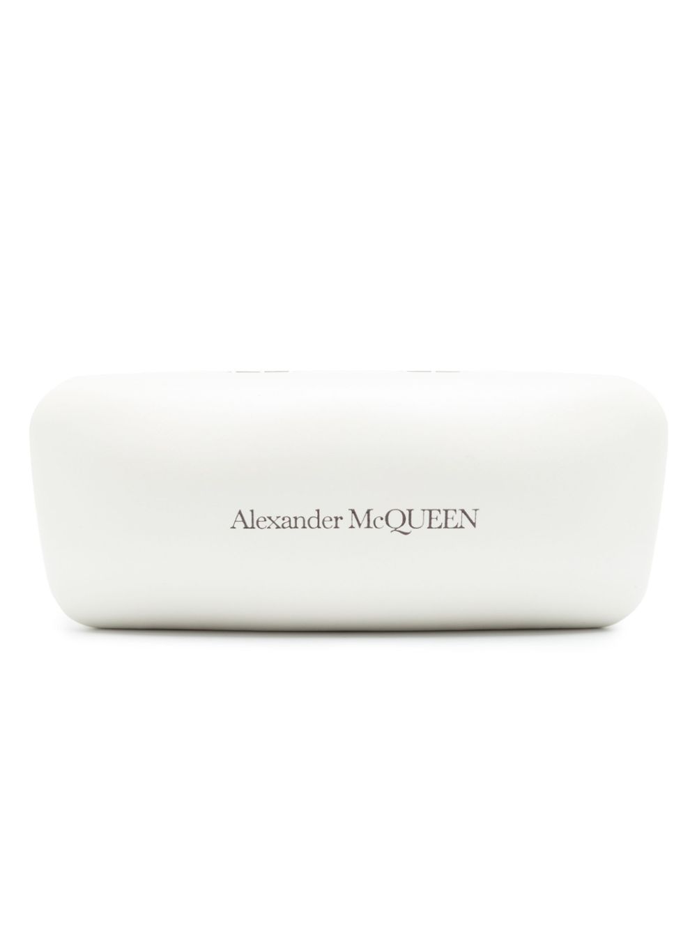 Alexander McQueen Sonnenbrille Weiß