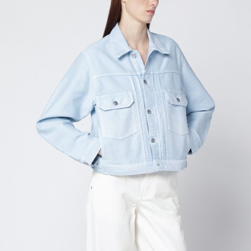 Coats & Jackets Victoria Beckham - Light blue denim jacket - 8 UK Brand