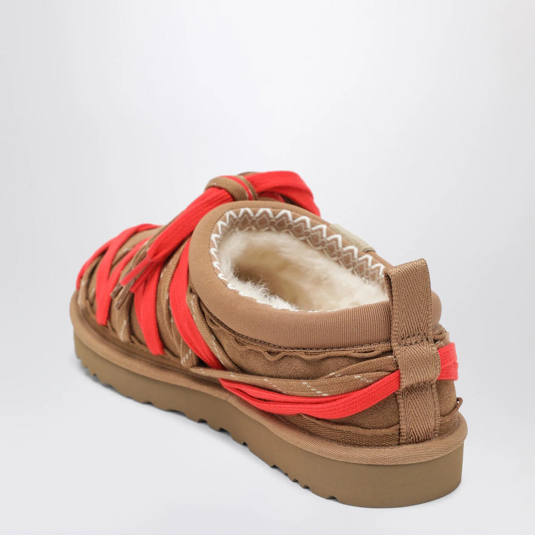 UGG - Chestnut brown Tasman Lace slippers