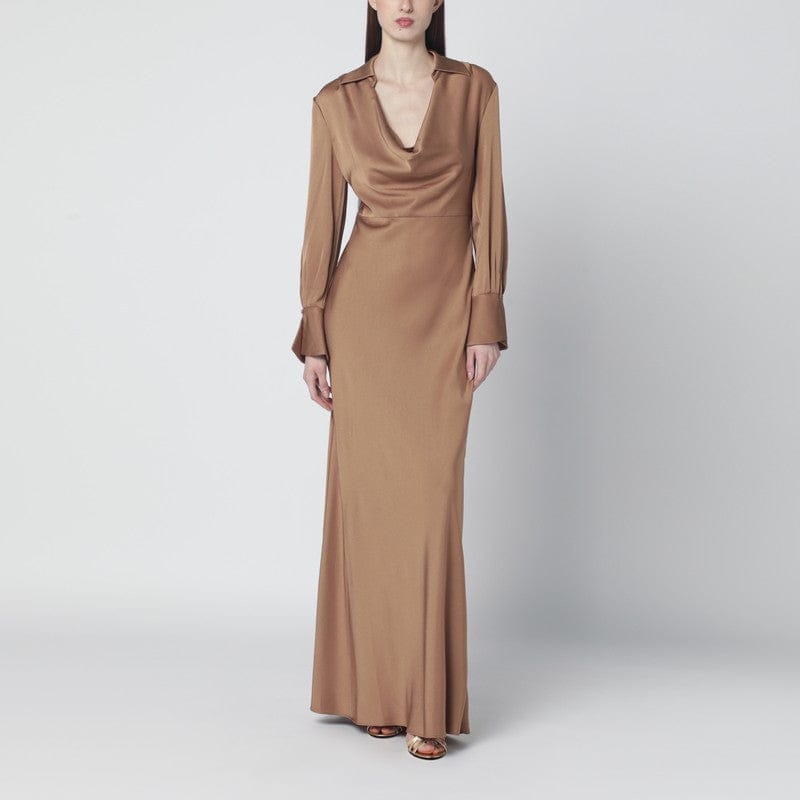 Dresses SIMKHAI - Adelle satin dress with draping - 4 US Brand
