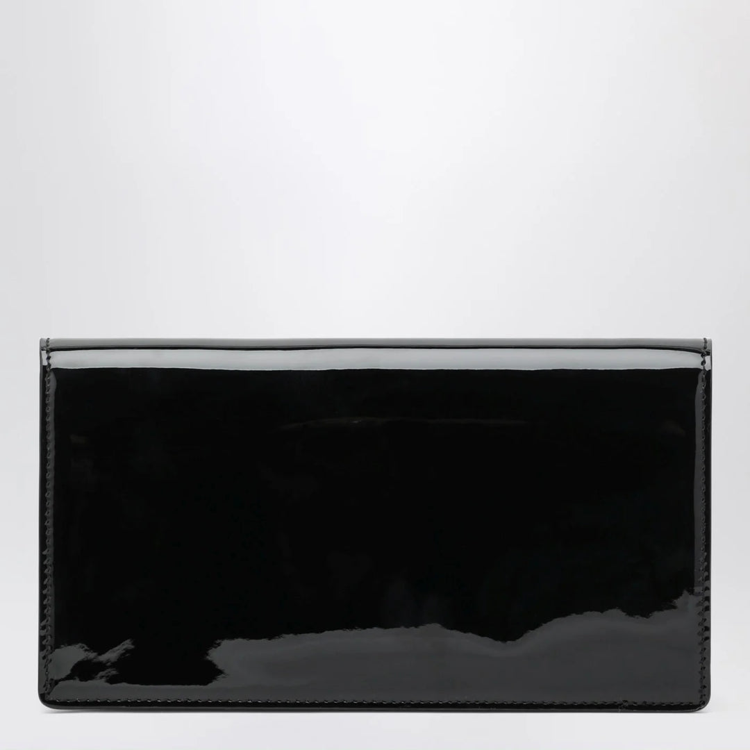Christian Louboutin - Bettina black patent clutch