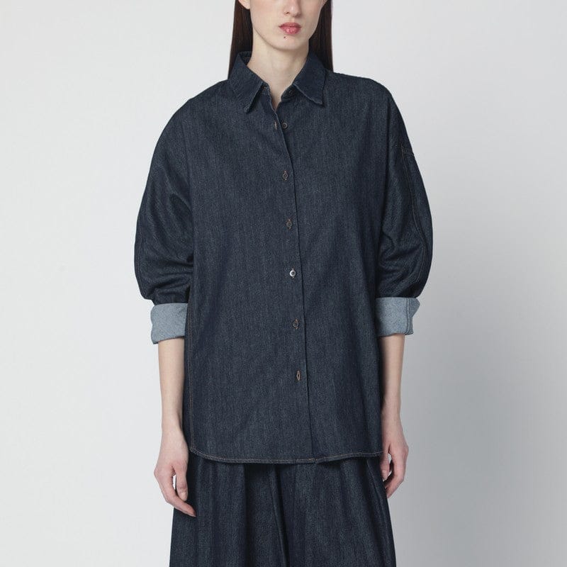 Shirts & Tops Dries Van Noten - Oversized indigo denim shirt - M Brand