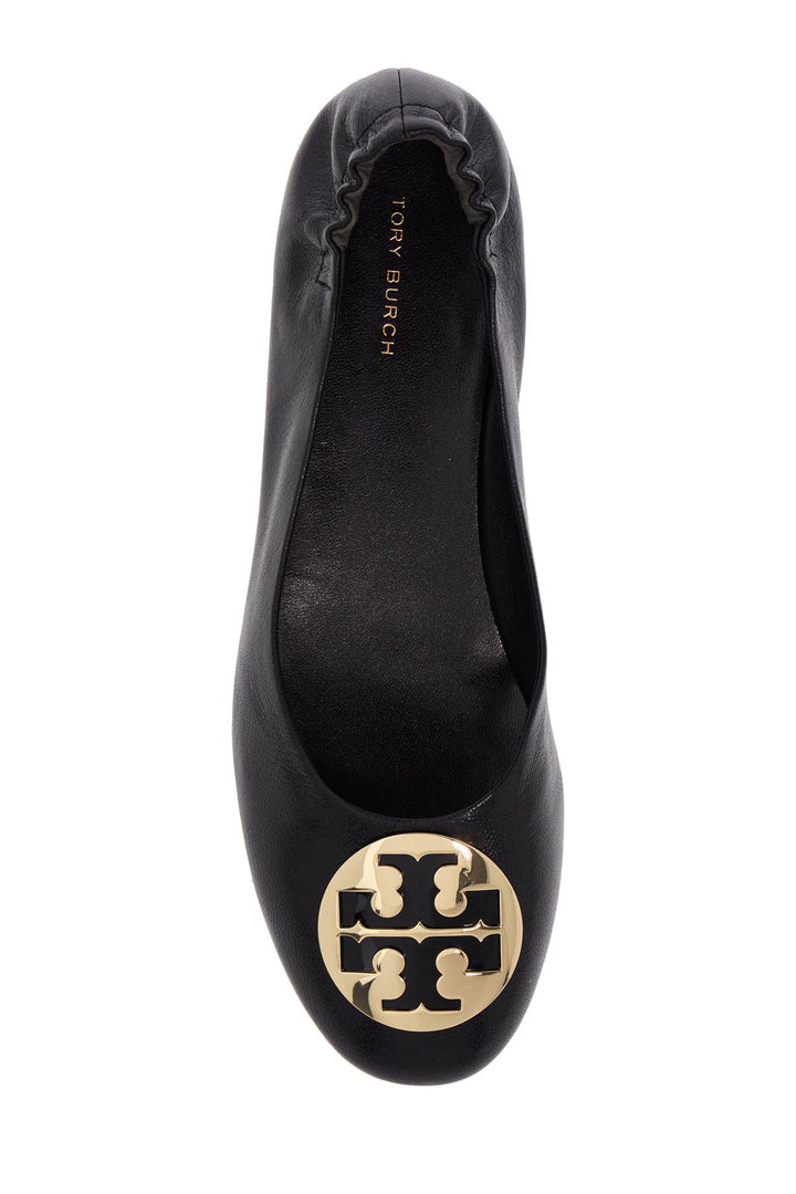 Tory Burch – Claire Baller aus glänzendem Leder
