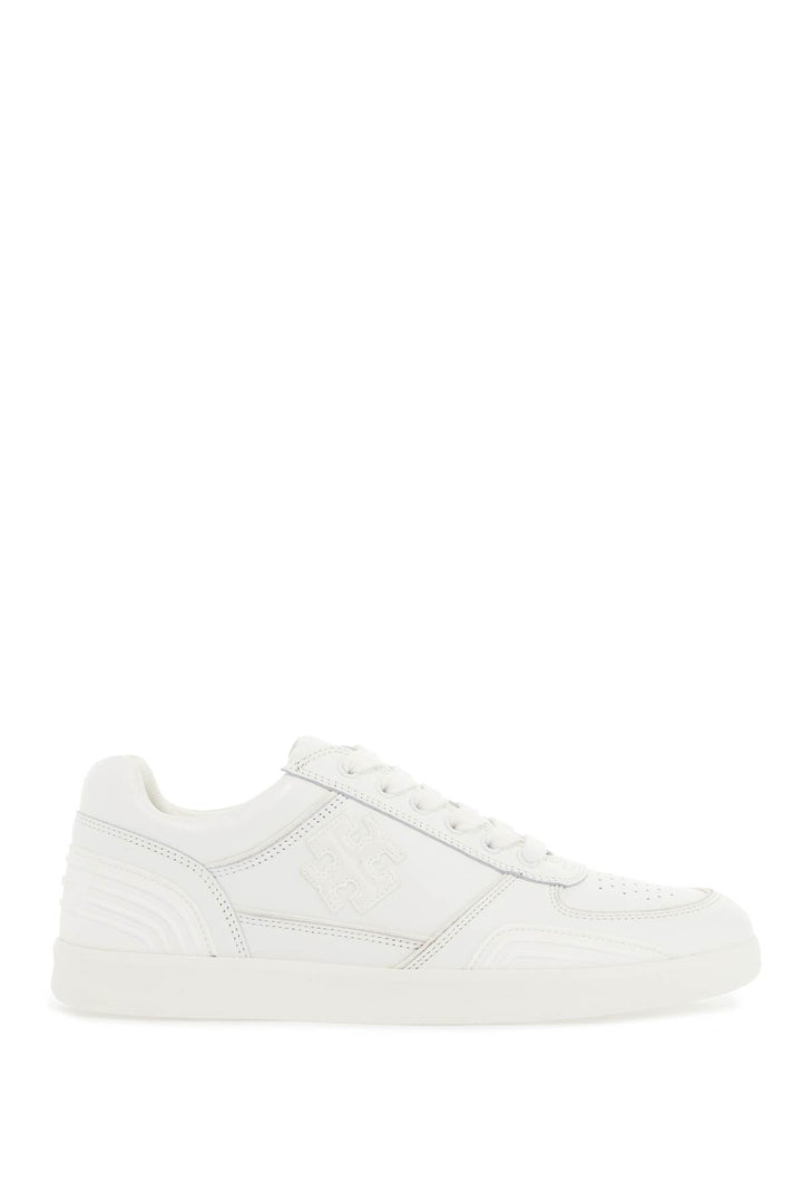 Tory Burch – Court-Sneaker mit Kleeblatt-Print