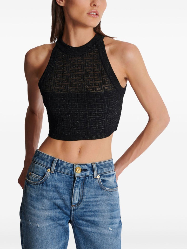 Balmain Neckholder-Oberteil