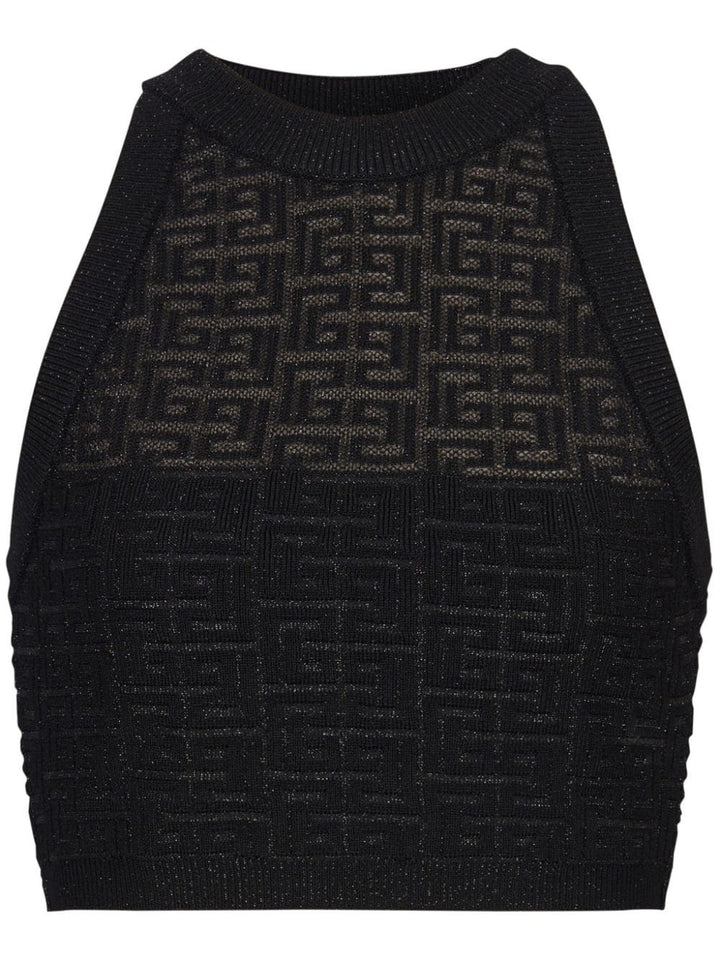 Balmain Neckholder-Oberteil