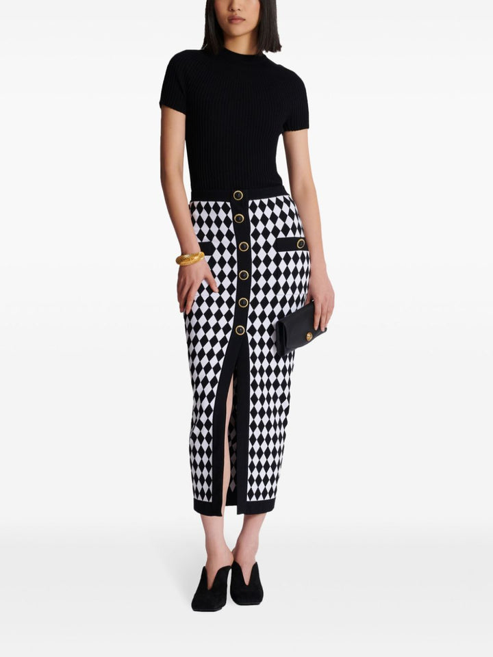 Balmain Röcke Schwarz