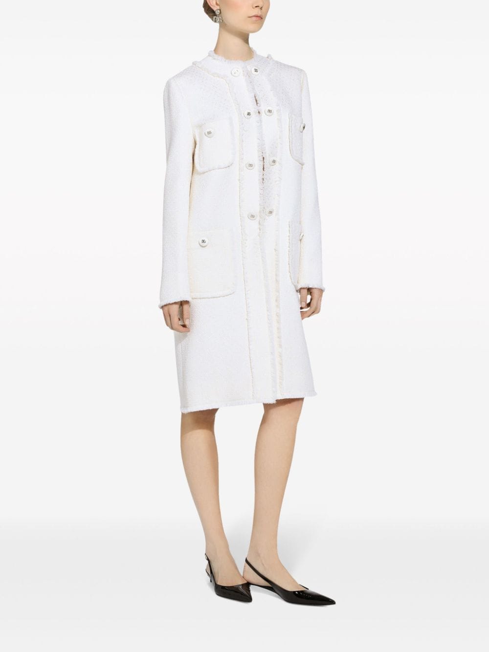 Dolce &amp; Gabbana Mäntel Creme