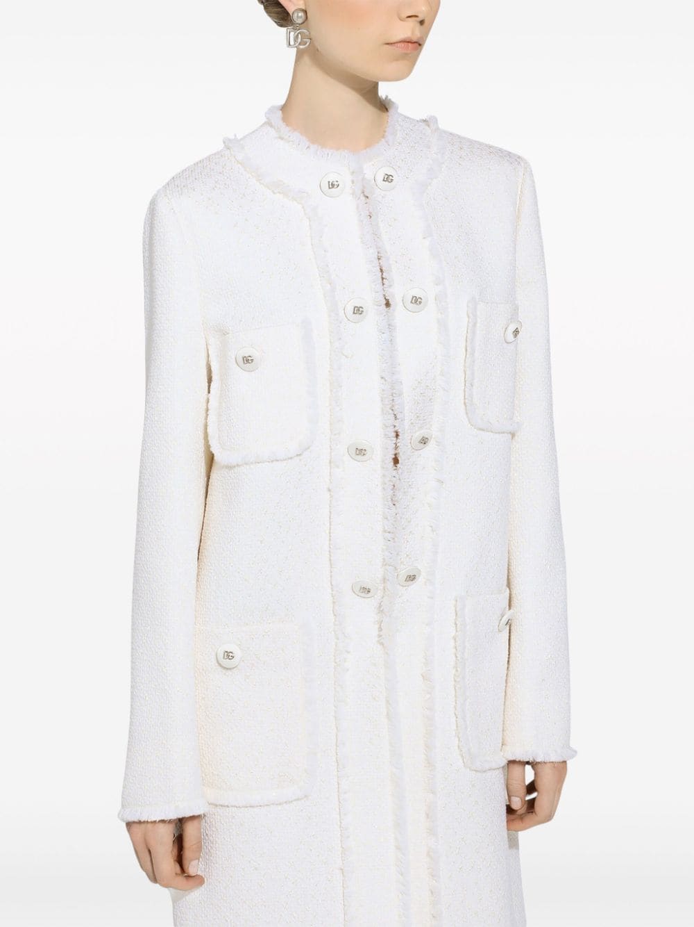 Dolce &amp; Gabbana Mäntel Creme