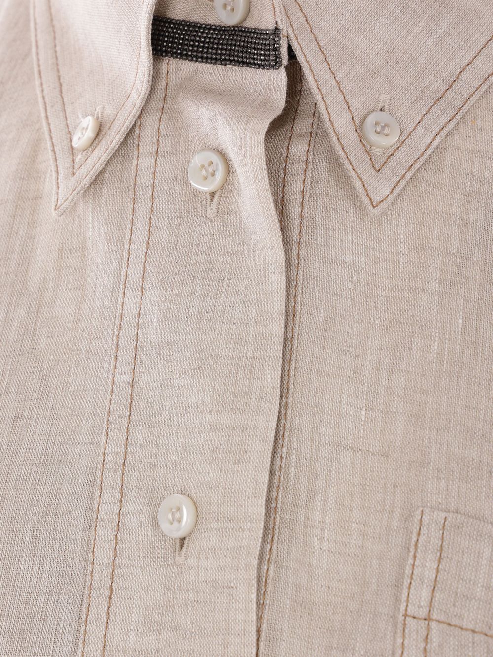 Brunello Cucinelli Kleider Beige